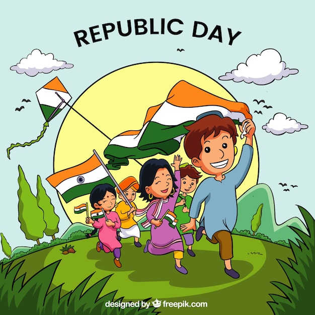 Chart On Republic Day Of India