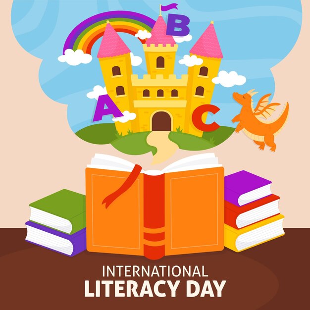 Ручной обращается международный день грамотности