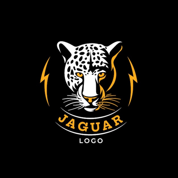 Free vector hand drawn jaguar logo template