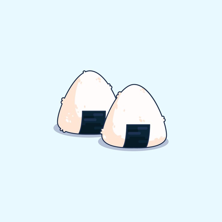 無料Vector 手描き日本食イラスト