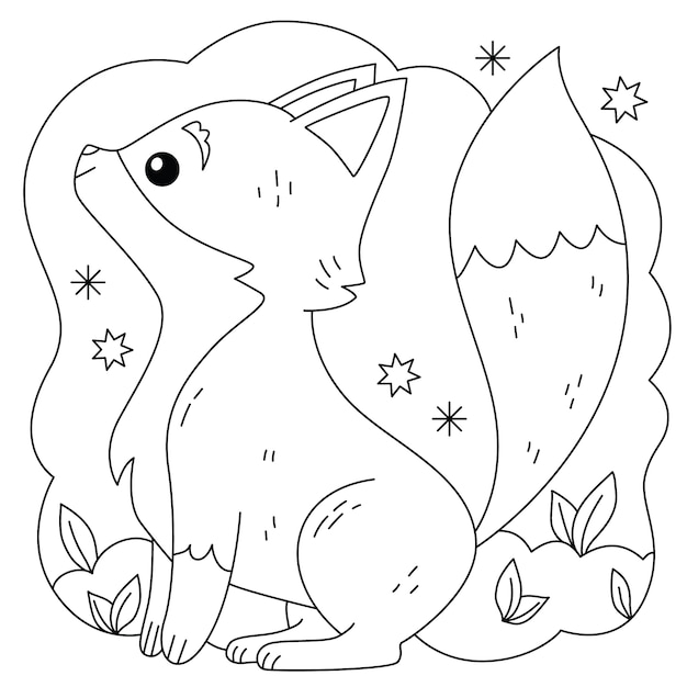hand drawn kawaii illustration