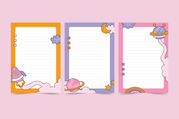 Kawaii notebook Vectors & Illustrations for Free Download