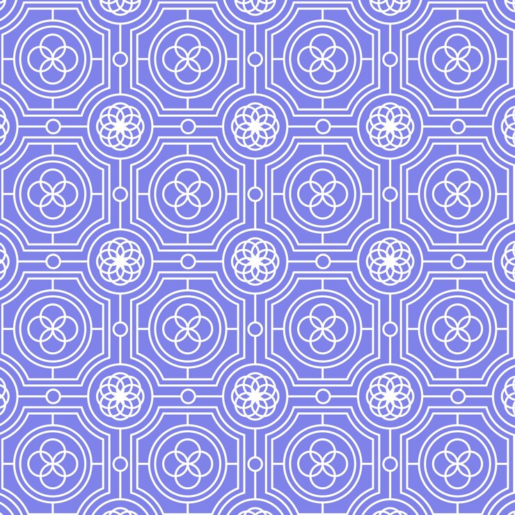 Free Vector hand drawn korean pattern