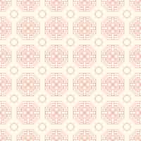 Free vector hand drawn korean pattern