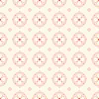 Free vector hand drawn korean pattern