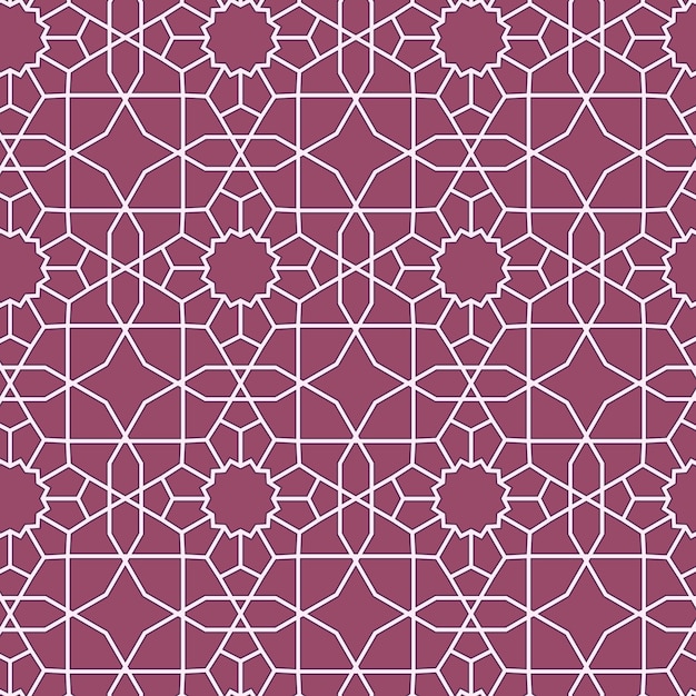 Free vector hand drawn lattice pattern design