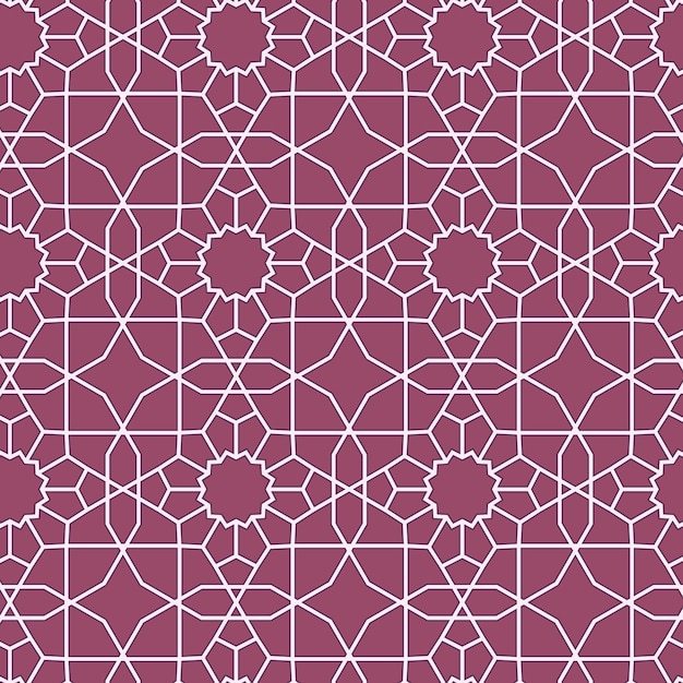 Free vector hand drawn lattice pattern design