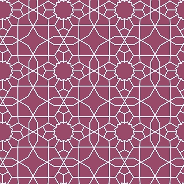 Hand drawn lattice pattern design