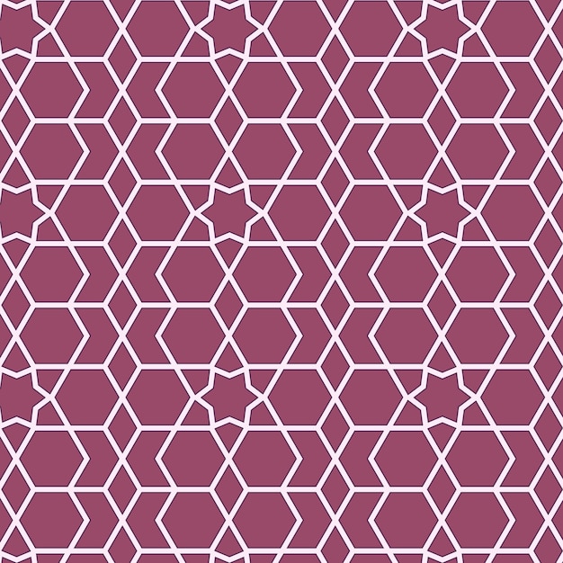 Free vector hand drawn lattice pattern design