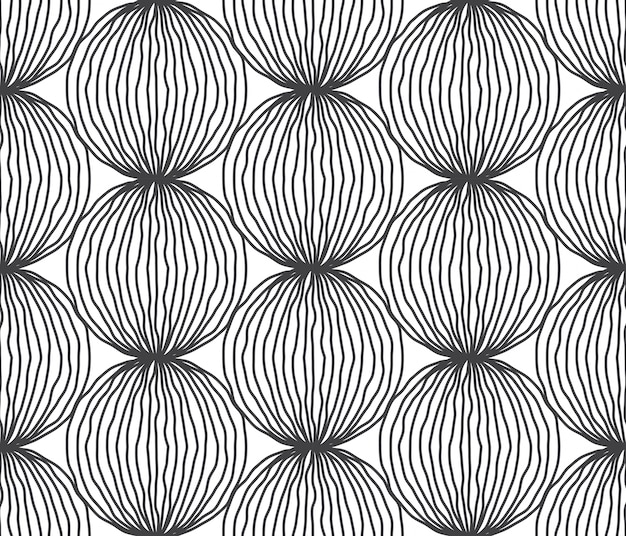 Free vector hand drawn line pattern