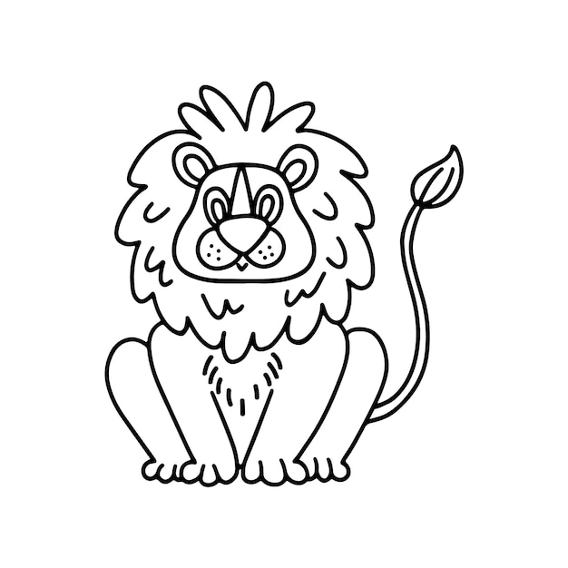 Page 3 | Lion Line Drawing Images - Free Download on Freepik