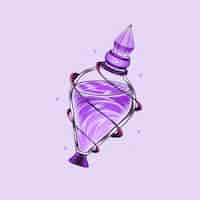 Free vector hand drawn love potion illustration