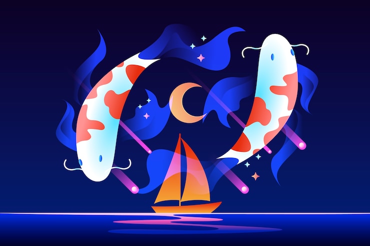 Free Vector hand drawn magical dreams illustration