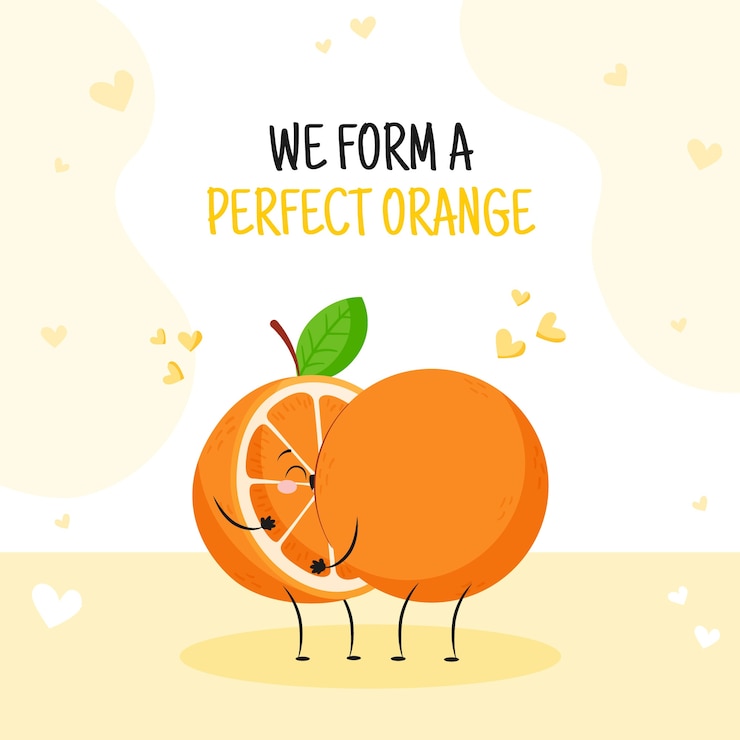 무료 Vector 손으로 그린 미디어 naranja 그림