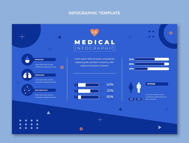 Free vector hand drawn medical id card