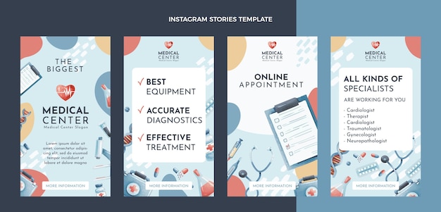 hand drawn medical instagram stories