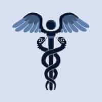 Free vector hand drawn medical and pharmacy symbol