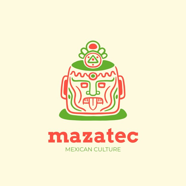 Hand drawn mexico logo design