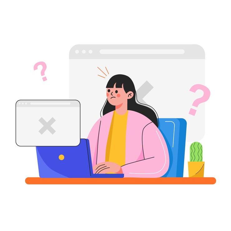 Free Vector hand drawn no data illustration