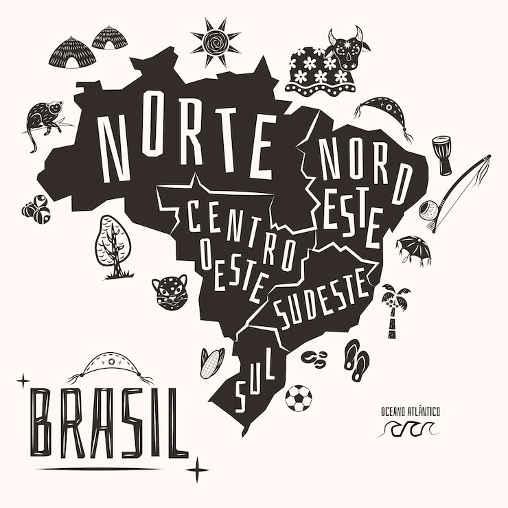Free Vector hand drawn nordestino illustration