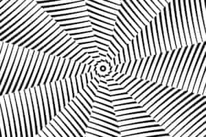 Free vector hand drawn optical illusion background