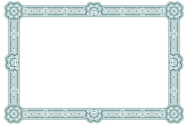 Free vector hand drawn ornament borders