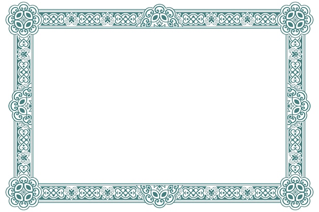 Free vector hand drawn ornament borders