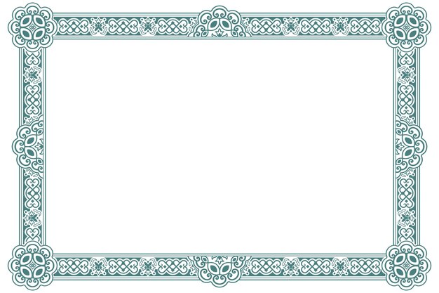 Hand drawn ornament borders