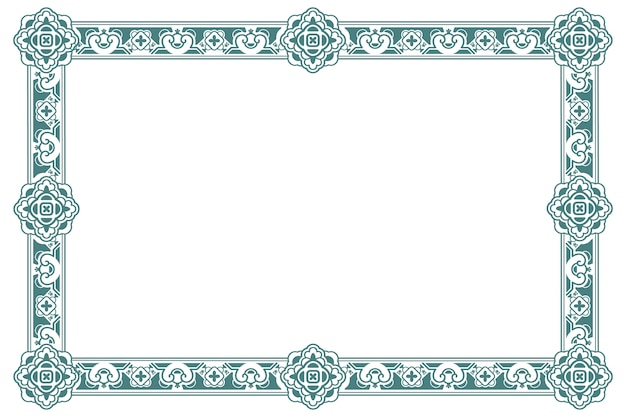 Free vector hand drawn ornament borders