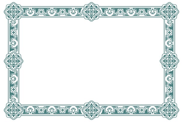 Hand drawn ornament borders