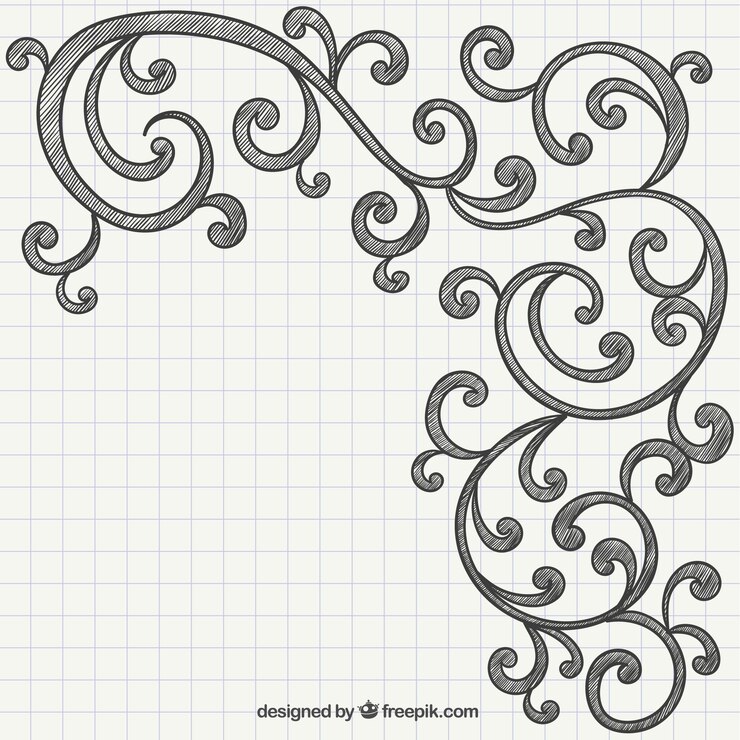 Free Vector hand drawn ornaments
