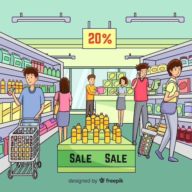 They re the shop. Нарисовать супермаркет. Супермаркет рисунок. Магазин cartoon. Супермаркет cartoon.