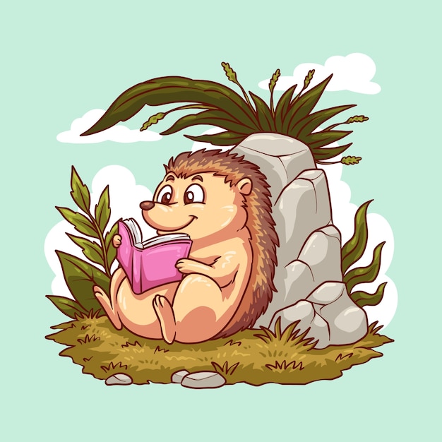 Бесплатное векторное изображение Иллюстрация мультфильма о орехе, нарисованная вручную