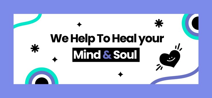 Free Vector hand drawn psychologist facebook cover template