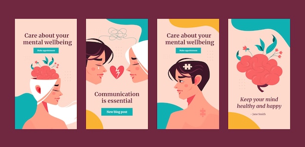 hand drawn psychologist instagram stories