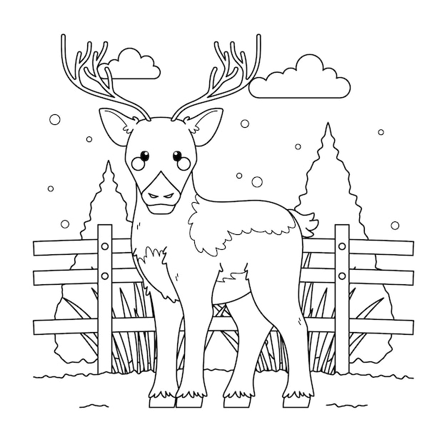 Winter Coloring Page Images – Browse 78,472 Stock Photos, Vectors