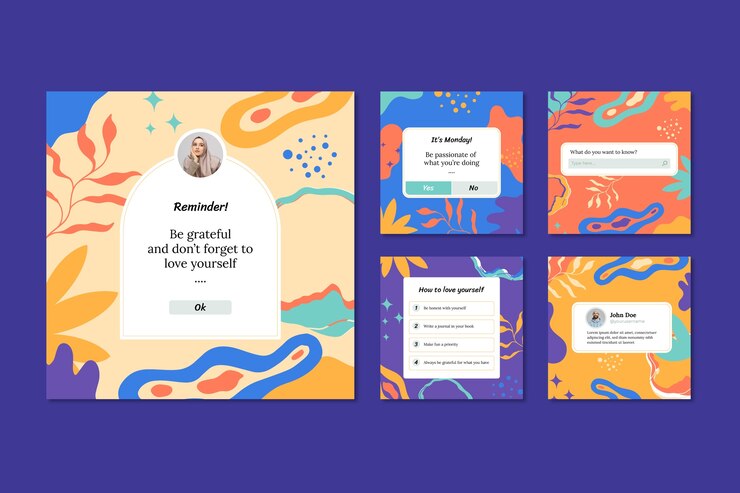Free Vector hand drawn reminder collection