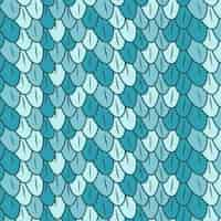 Free vector hand drawn roof tile pattern design