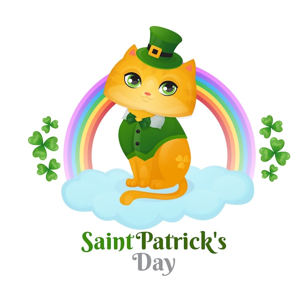 Free vector hand drawn saint patrick's day