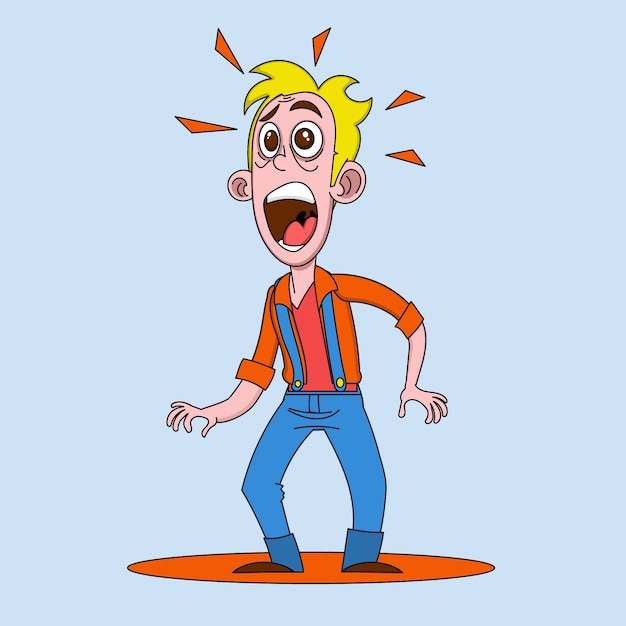 crazy animated clipart