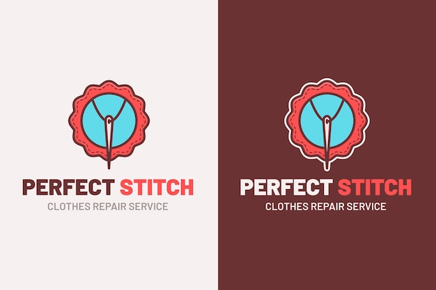 Free vector hand drawn second hand clothing store logo