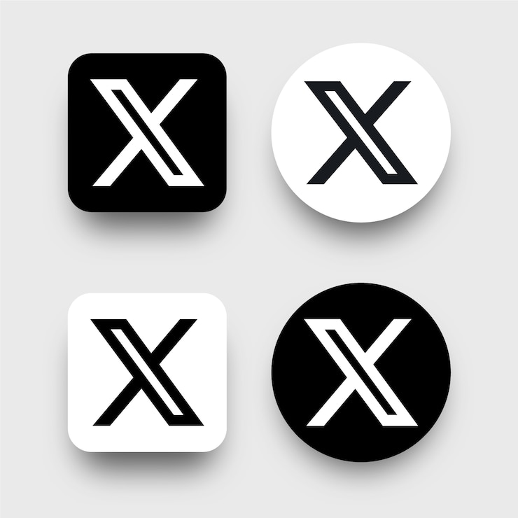 मुफ़्त वेक्टर hand drawn  social media logo set