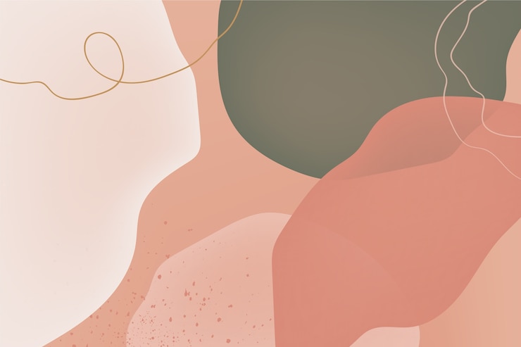 Free Vector hand drawn soft earth tones background