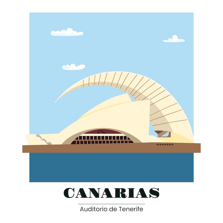 Free Vector hand drawn spanish tourism attraction