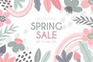 Free vector hand drawn spring sale