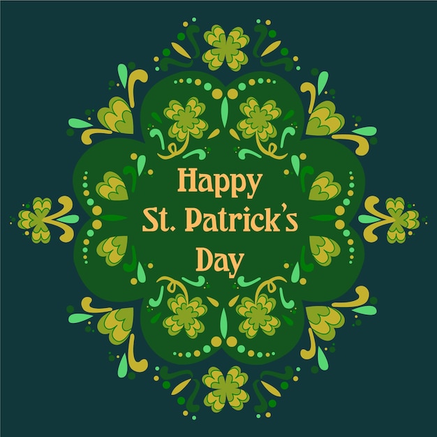 Free vector hand drawn st. patrick's day event illustration