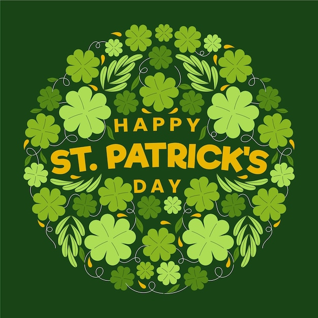 Free vector hand drawn st. patrick's day motives