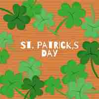 Free vector hand drawn st. patrick's day