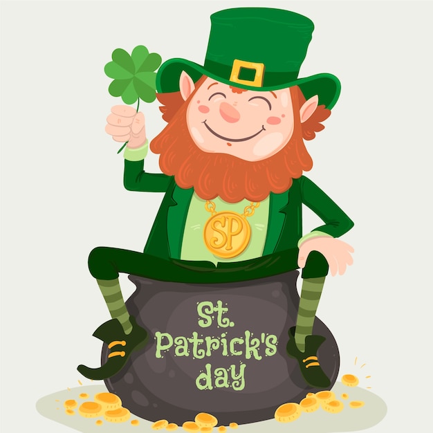 Free vector hand drawn st patricks day concept