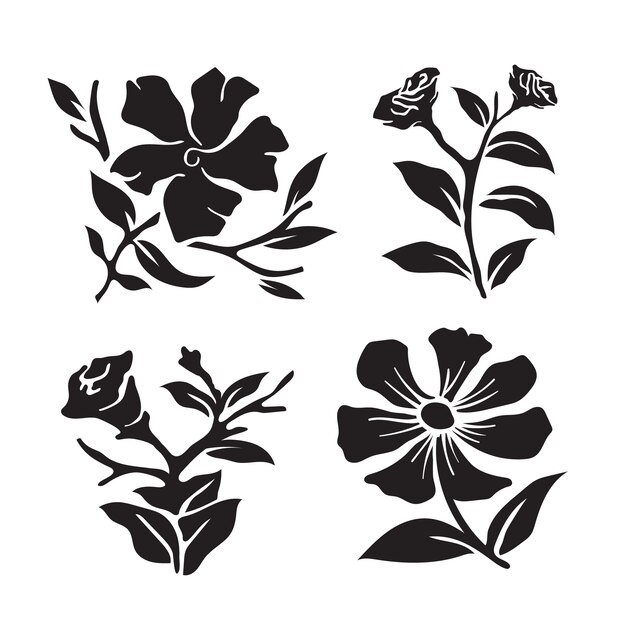 Flower Stencil Images - Free Download on Freepik